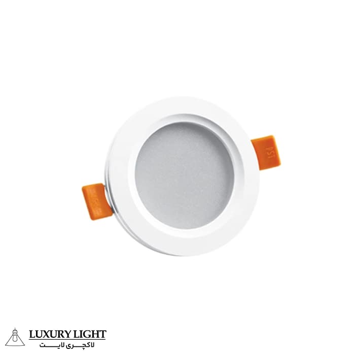 پنل توکار سقفی 7 وات LED مدل آرامیس پارس شعاع توس با برش 7