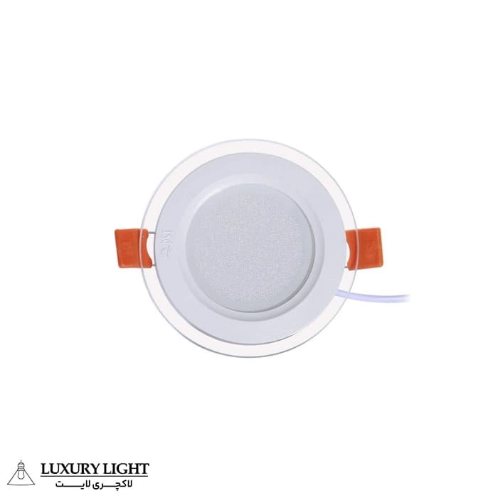 پنل توکار سقفی 7 وات LED پارس شعاع توس مدل گلاریس — تصویر ۲