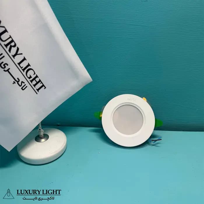 پنل توکار سقفی 9 وات LED پارس شعاع توس مدل گلاریس — تصویر ۱۰