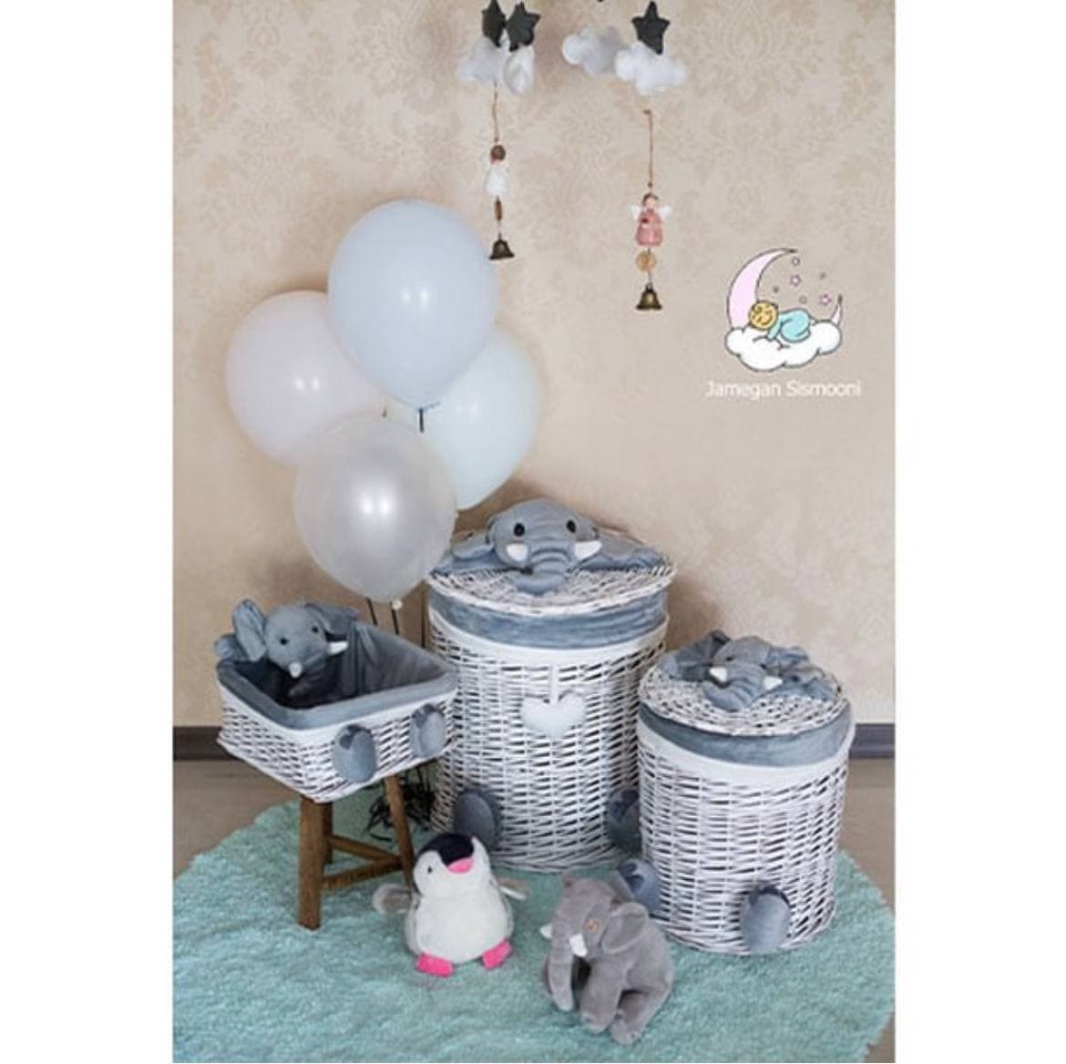 سرویس حصیری نمدی فیل — تصویر ۹