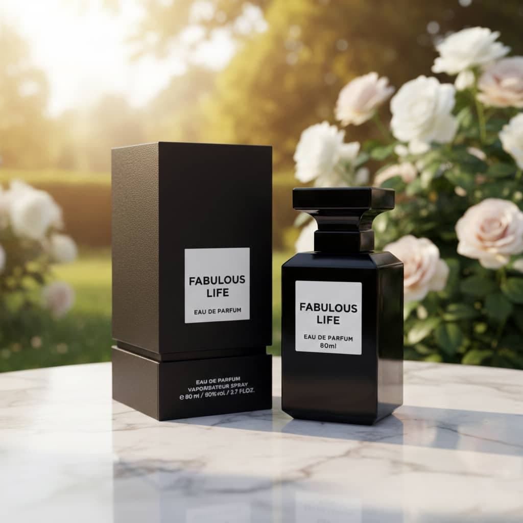 عطر ادکلن زنانه مردانه تام فورد فاکینگ فابولوس فراگرنس ورد مدل فابولوس لایف (Fragrance world Tom Ford Fuking Fabulous) حجم 80 میل — تصویر ۹