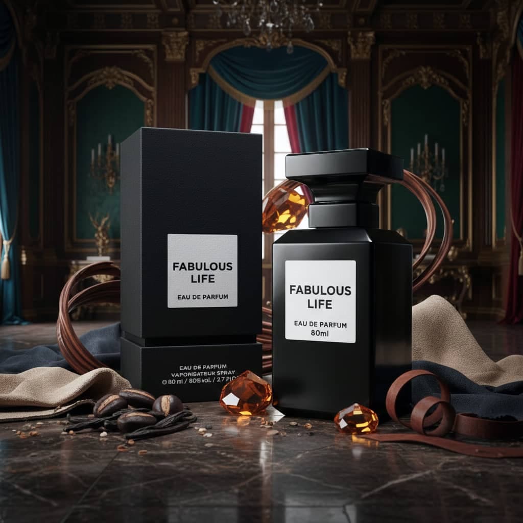 عطر ادکلن زنانه مردانه تام فورد فاکینگ فابولوس فراگرنس ورد مدل فابولوس لایف (Fragrance world Tom Ford Fuking Fabulous) حجم 80 میل