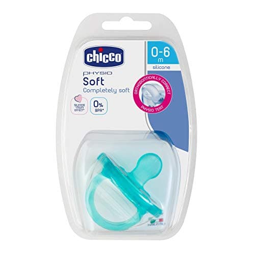 پستانک 0-6 ماه تمام سیلیکون فیزیو سافت سفید چیکو Chicco — تصویر ۱۱