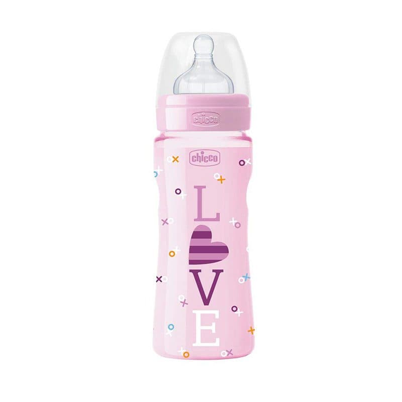 شیشه شیر ول بی اینگ سیلیکون چیکو گنجایش 330 میلی لیتر chicco — تصویر ۸
