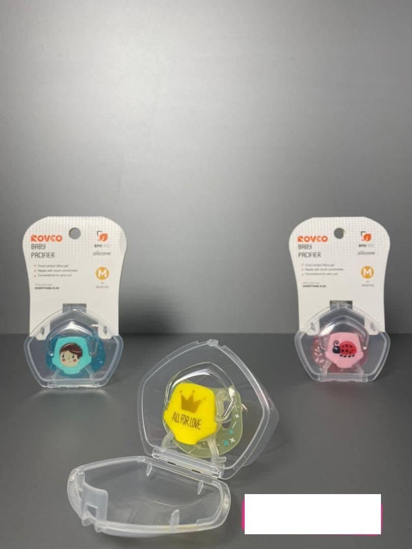 پستانک ارتودنسی سایز صفر رووکو Rovco rk-7016 — تصویر ۵