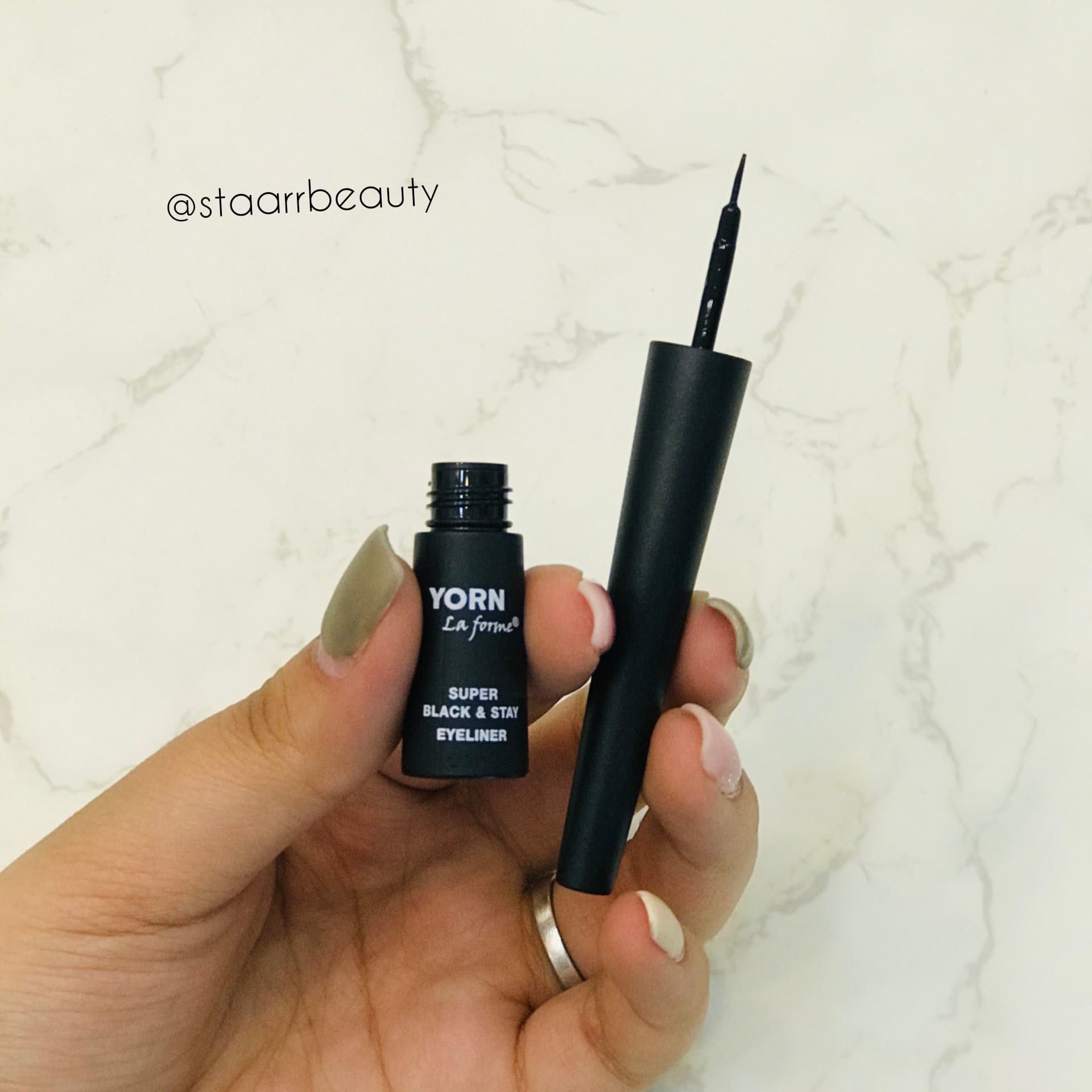 خط چشم مویی یورن مدل Super Black & Stay — تصویر ۷