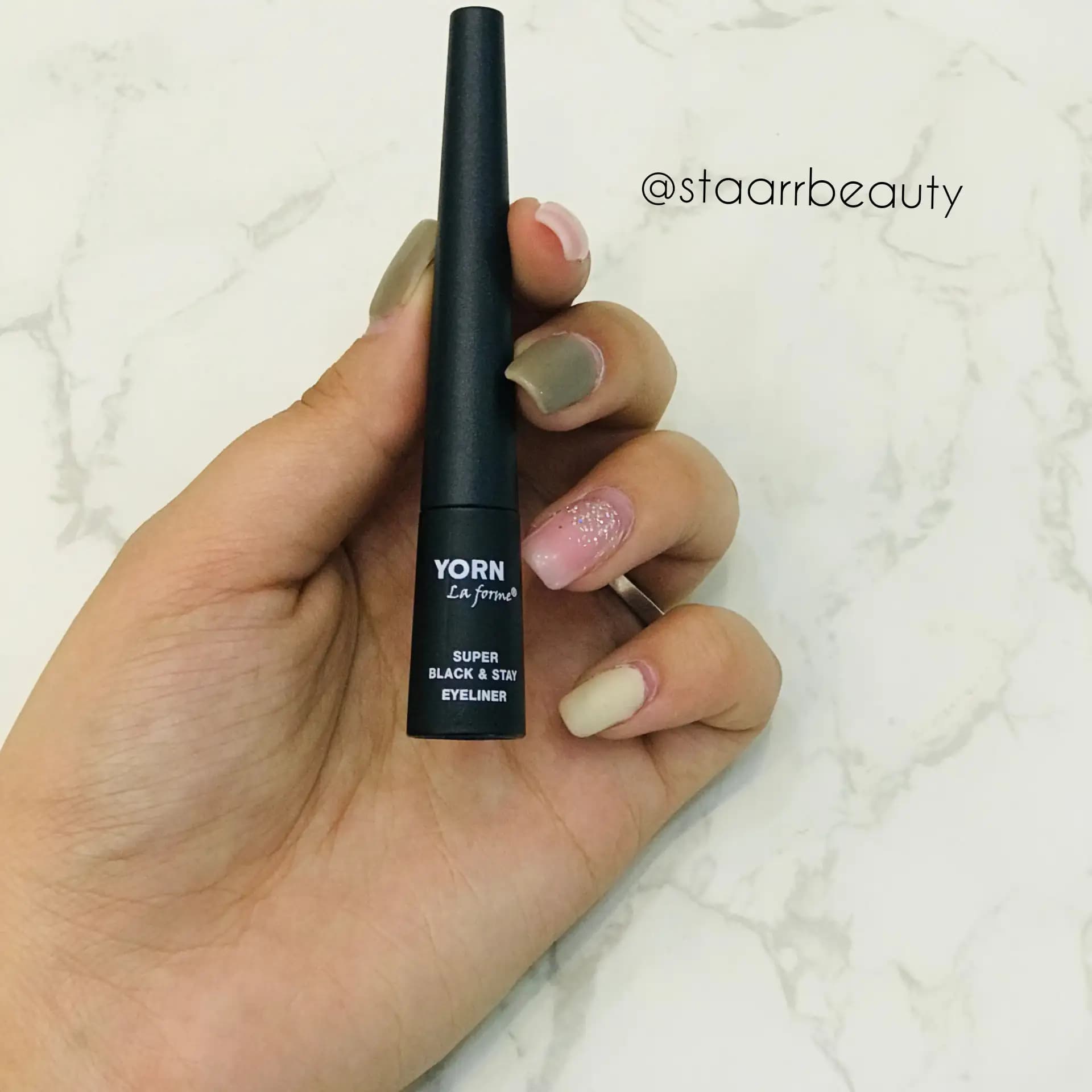 خط چشم مویی یورن مدل Super Black & Stay — تصویر ۲