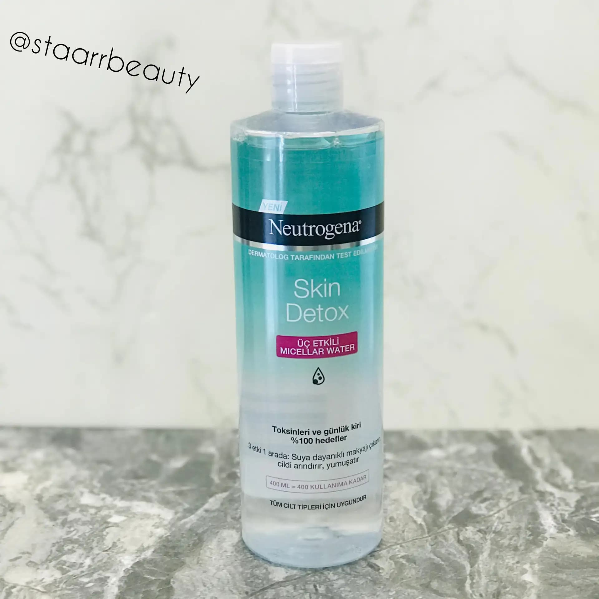 میسلار واتر سم زدا Skin Detox نوتروژینا — تصویر ۴