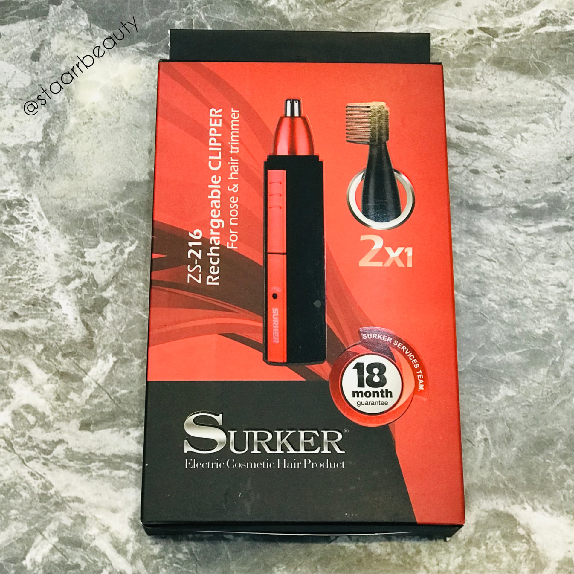 موزن گوش و بینی سورکر مدل ZS-216 — تصویر ۳
