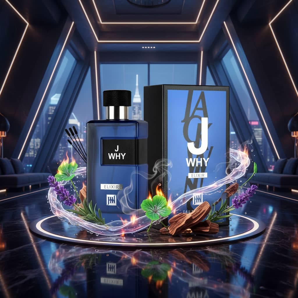 عطر ادکلن مردانه ایو سن لورن وای الکسیر جانوین جکوینز مدل جی وای الکسیر (Johnwin – Jackwins J WHY Elixir) حجم 100 میل — تصویر ۷