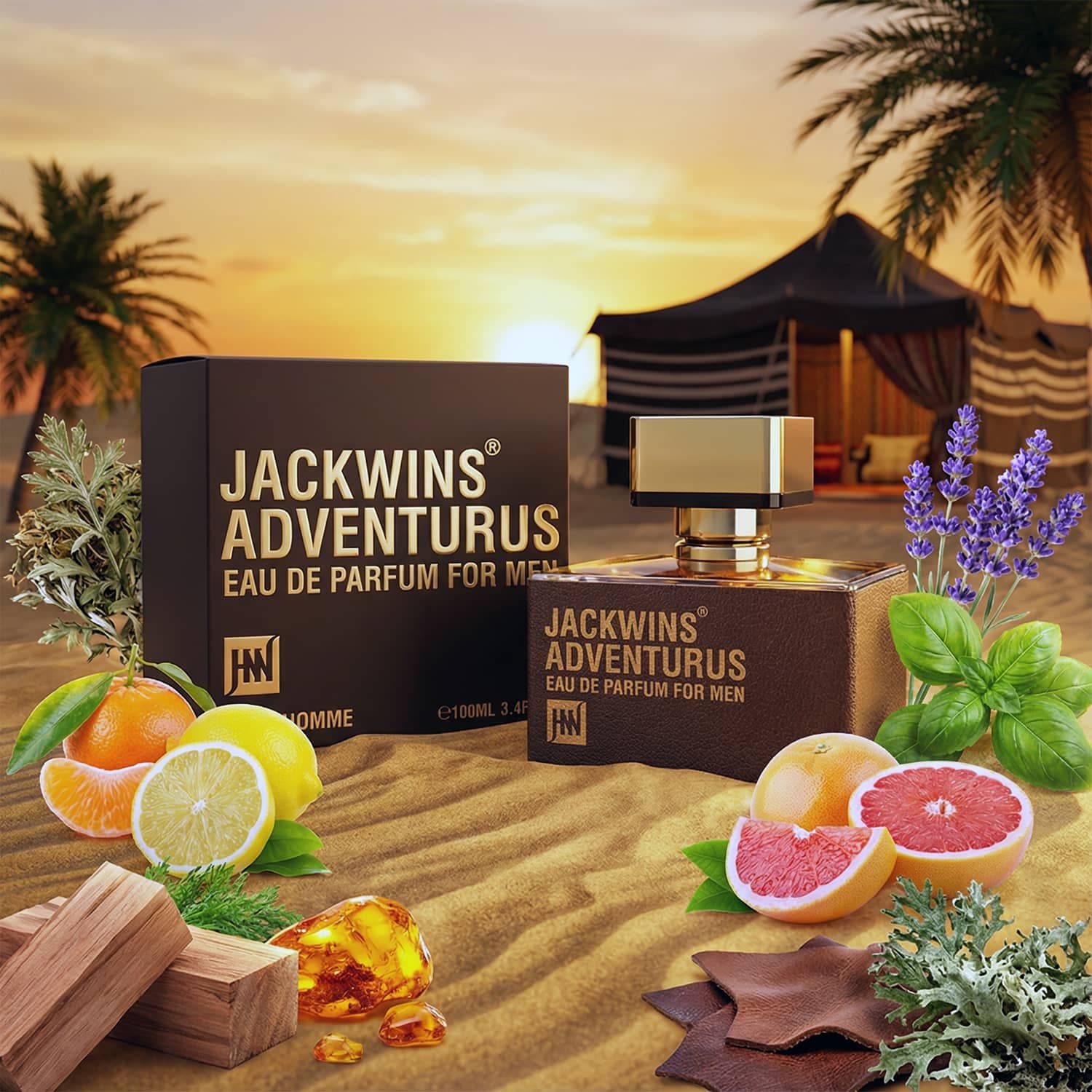 عطر ادکلن مردانه امپر اپیک ادونچر جانوین جکوینز مدل ادونچرز (Johnwin – Jackwins Adventurus For Men) حجم 100 میل — تصویر ۱۰