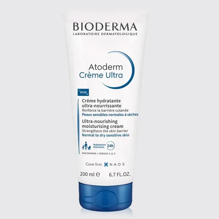 کرم مرطوب کننده و ترمیم کننده اتودرم اولترا بایودرما مدل Bioderma Atodem Ultra-nourishing moisturising cream