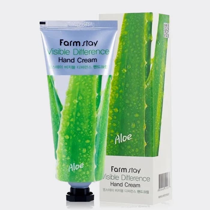 کرم دست آلوئه ورا فارم استی مدل Farm Stay Visible Difference Hand Cream (Aloe ) — تصویر ۳