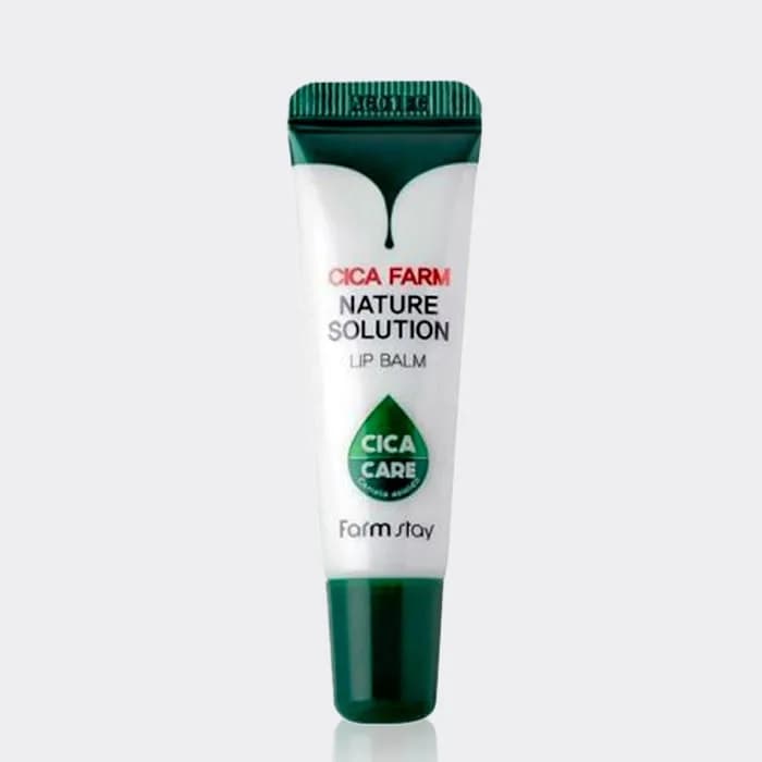 بالم لب ترمیم کننده سیکا فارم استی مدل Farm Stay Cica Farm Nature Solution Lip Balm — تصویر ۴