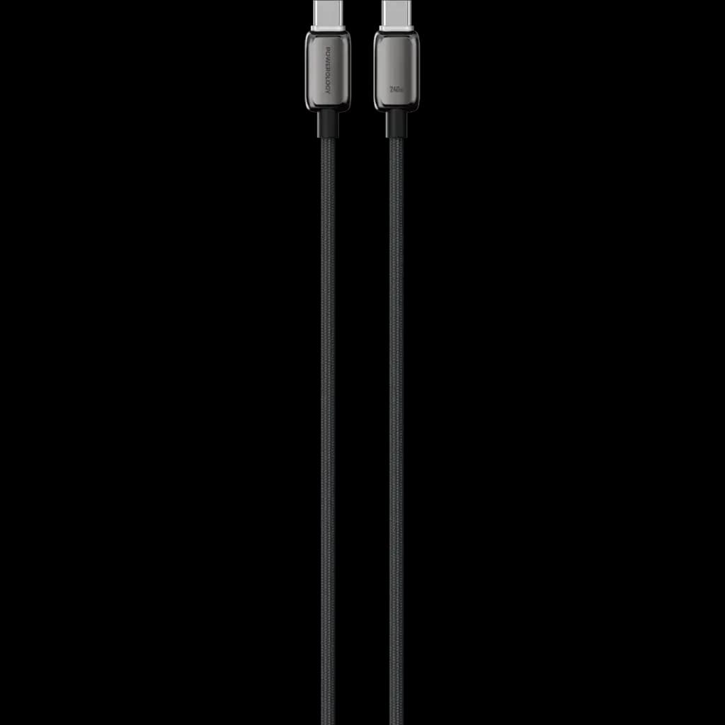 کابل USB-C به USB-C پاورولوژی 240 وات 1 متری مدل ZINCO SERIES — تصویر ۱۰