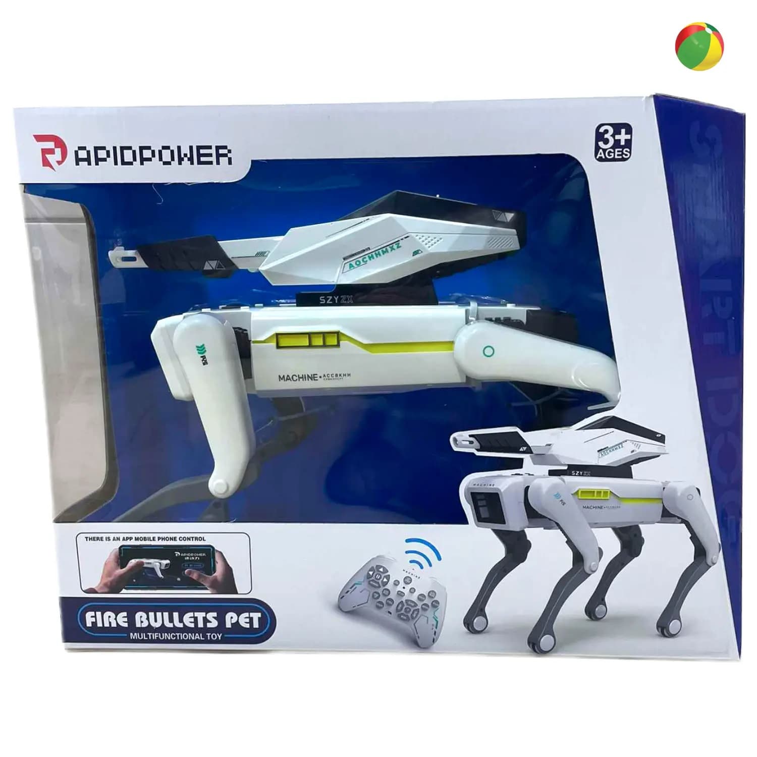 ربات هوشمند Fire Bullets Pet سگ جنگجو مدل 8006