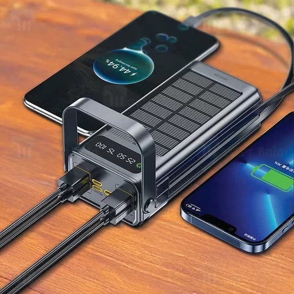پاور بانک خورشیدی گرین لاین سولار ایکس 30000 مدل GLPX49 — تصویر ۴