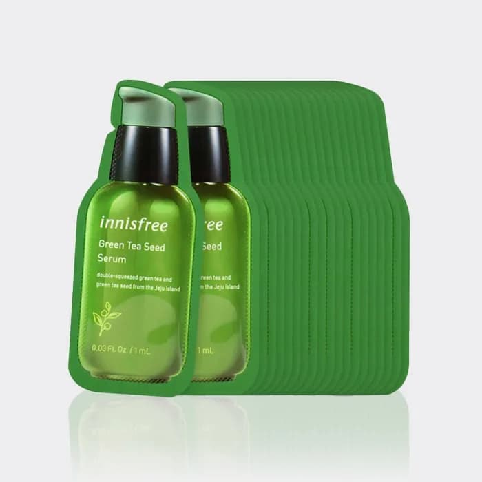 سرم آبرسان و ترمیم کننده دانه چای سبز اینیسفری مدل innisfree Green tea Seed Serum — تصویر ۷