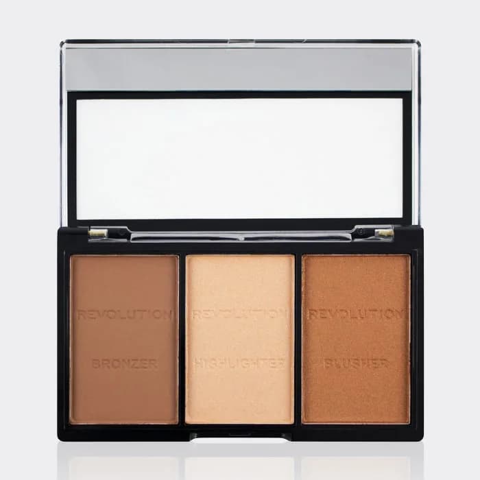 پالت کانتور سه کاره رولوشن مدل Revolution Ultra Sculpt & Contour Kit — تصویر ۵
