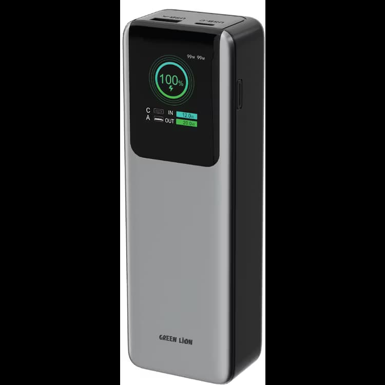 پاور بانک 20000mAh گرین لاین مدل Green Lion Voltura Power Bank PD100W GNVOLTF20KGY