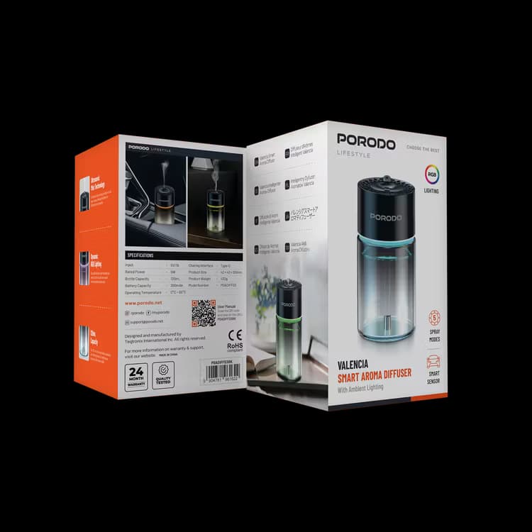 خوشبوکننده هوشمند پرودو مدل Valencia Smart Aroma Diffuser PDADIFFD3 — تصویر ۱۱