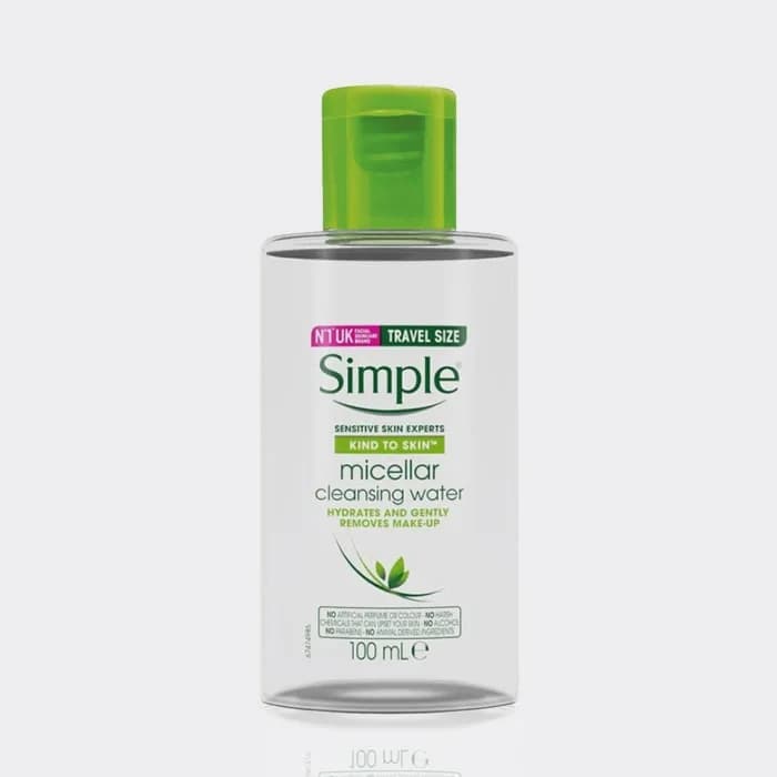 میسلارواتر آبرسان سیمپل 100 میل مدل Simple Micellar Cleansing Water — تصویر ۲