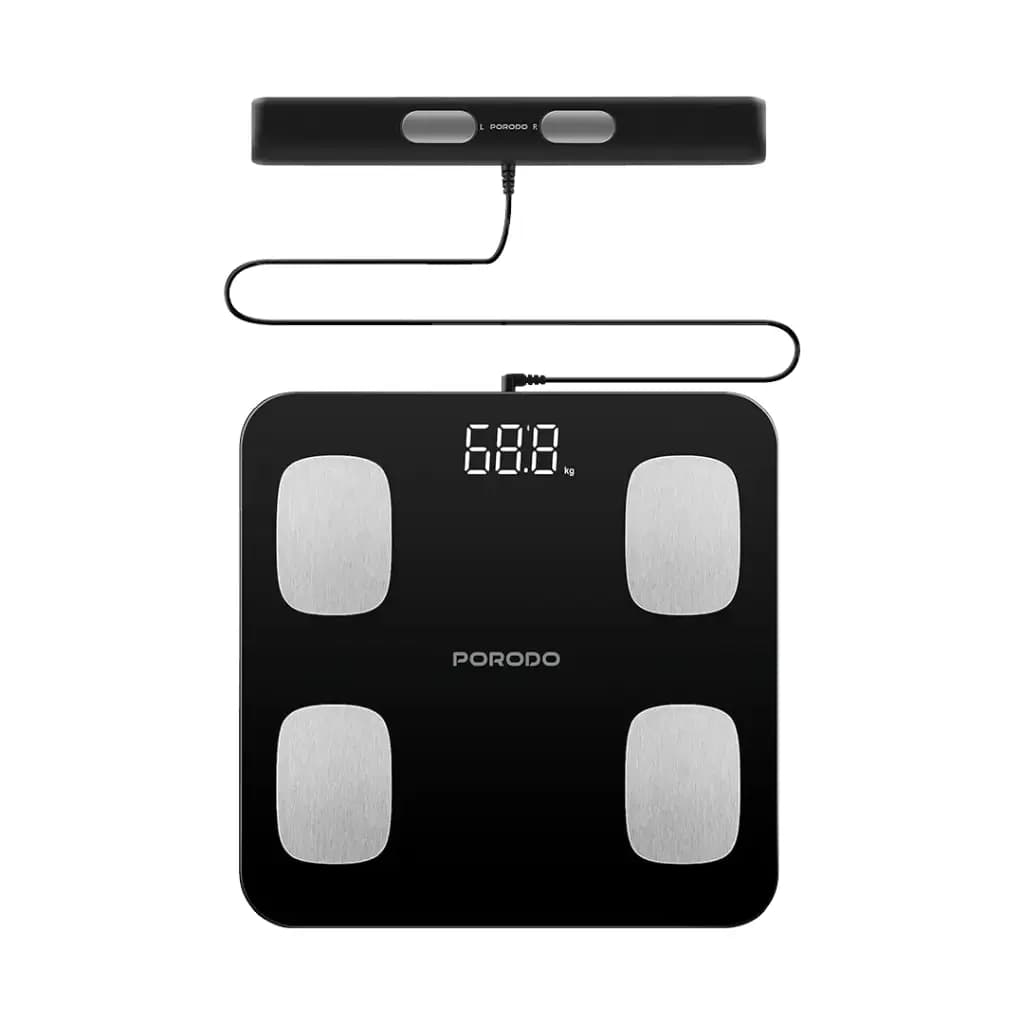 ترازو هوشمند همراه با دسته پرودو Porodo Lifestyle Precise Analysis Smart Scale — تصویر ۲