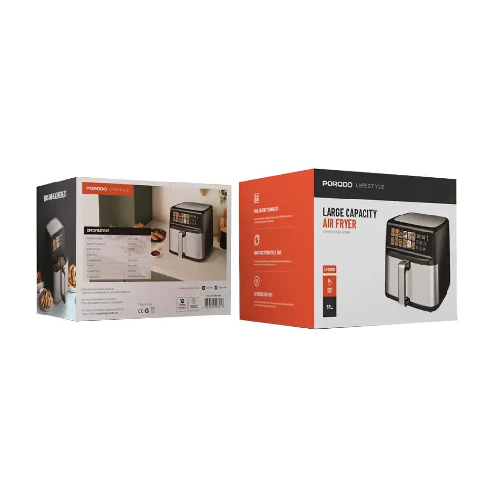 هواپز و سرخ کن بدون روغن 11 لیتری پرودو مدل Large Capacity Air Fryer LFS096 — تصویر ۱۲