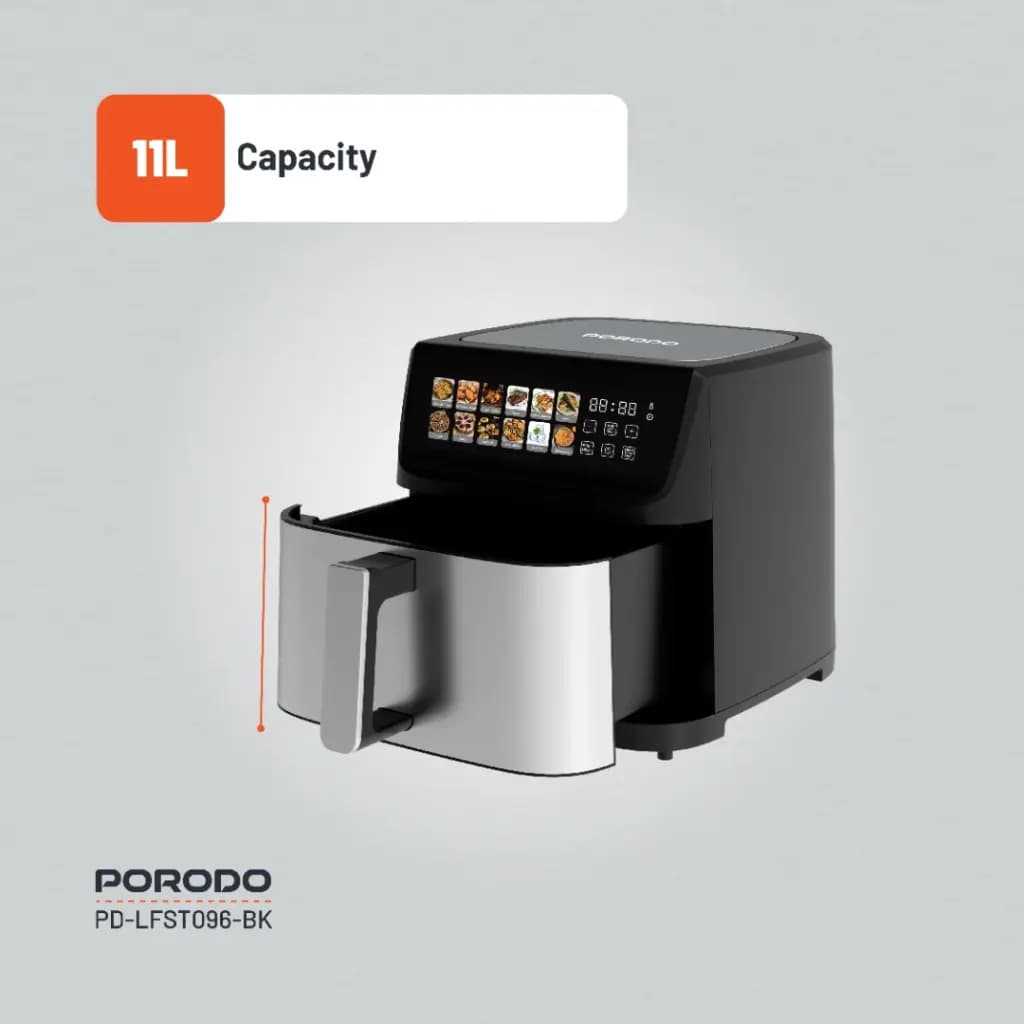 هواپز و سرخ کن بدون روغن 11 لیتری پرودو مدل Large Capacity Air Fryer LFS096 — تصویر ۹