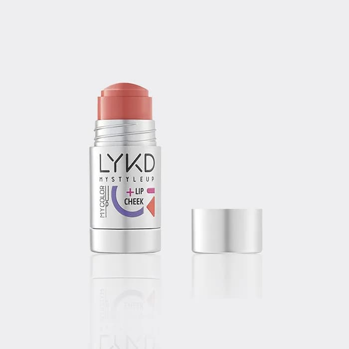 رژگونه و لب استیکی لیکد مدل LYKD Lip stick & Blush Stick