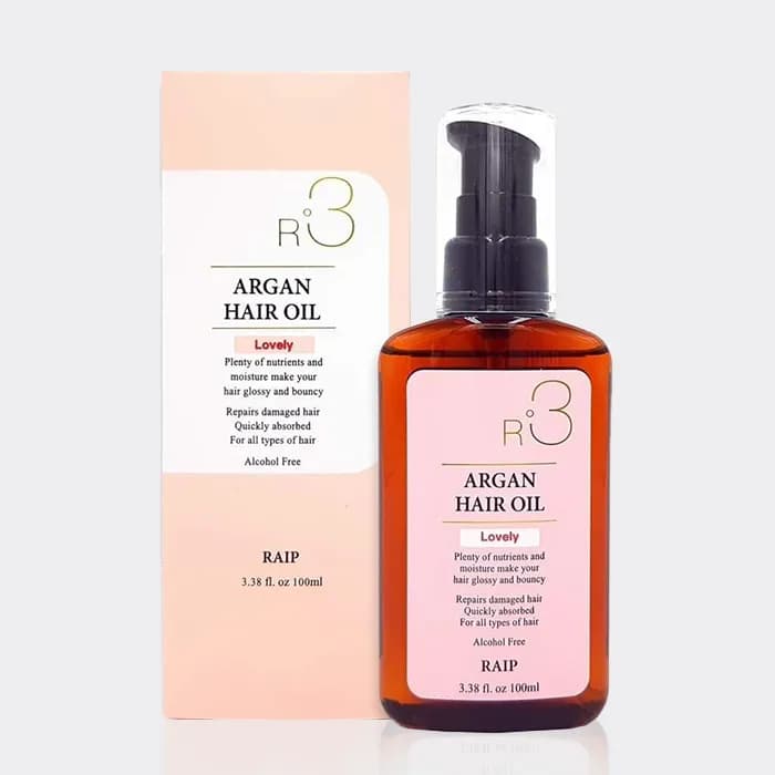 روغن آرگان لاولی ریپ 100 میل مدل RAIP Argan Hair oil Lovely — تصویر ۳