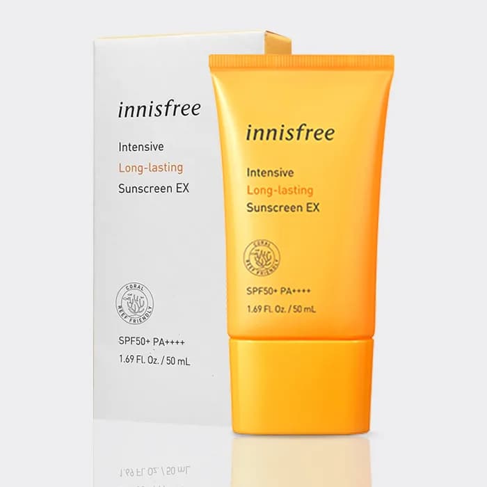 ضدآفتاب پوست مختلط و چرب اینیسفری مدل innisfree Intensive Long-lasting Sunscreen EX SPF50 — تصویر ۳