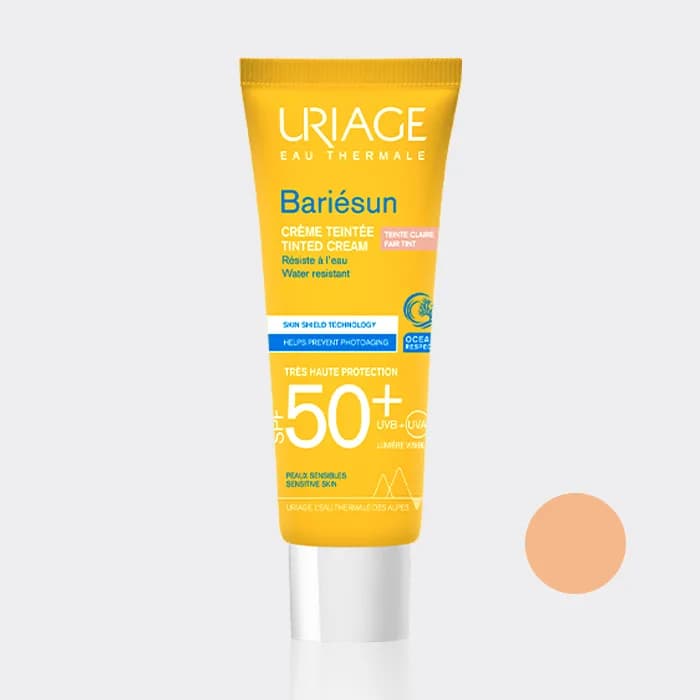 ضدآفتاب رنگی بریسان اوریاژ مدل URIAGE Bariesun Fair Tinted cream Spf50