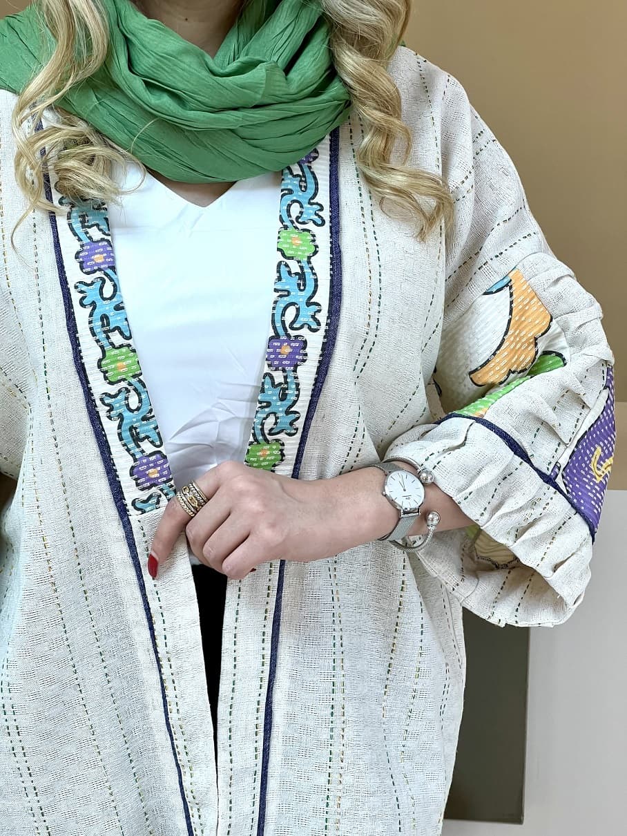 کت کوکدوزی سبز — تصویر ۴