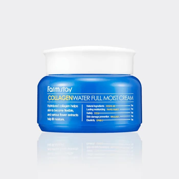 کرم آبرسان و مرطوب کننده کلاژن فارم استی مدل Farm Stay Collagen Water Full Moist Cream — تصویر ۲