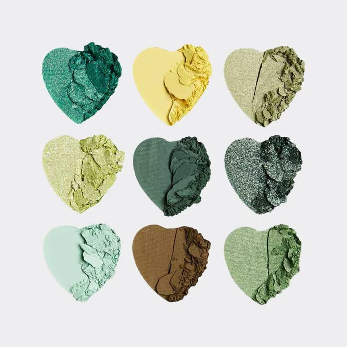 پالت سایه 9 رنگ رولوشن لاکی مدل Revolution Heart Breakers shadow Palette Lucky — تصویر ۷