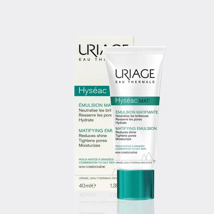 مرطوب کننده مات هیسه اک اوریاژ 40 میل مدل URIAGE Hyseac Matifuing Emulsion — تصویر ۳