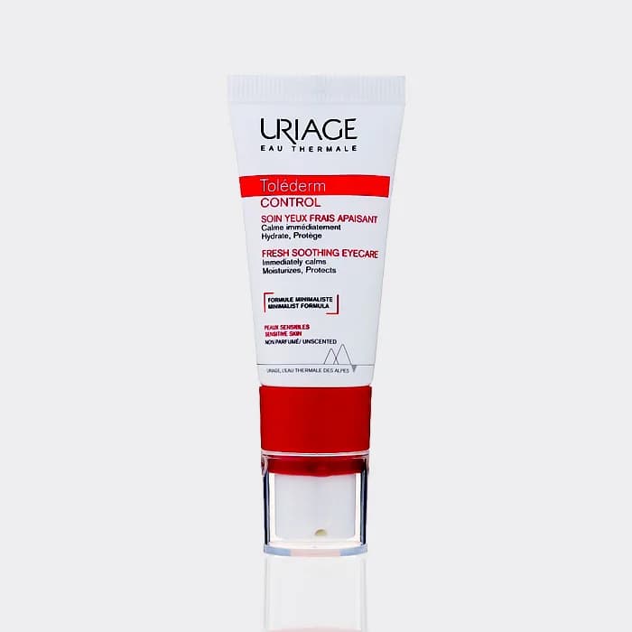 کرم درمانی و تسکین دهنده دور چشم اوریاژ 15 میل مدل URIAGE Fresh Soothing Eyecare — تصویر ۲