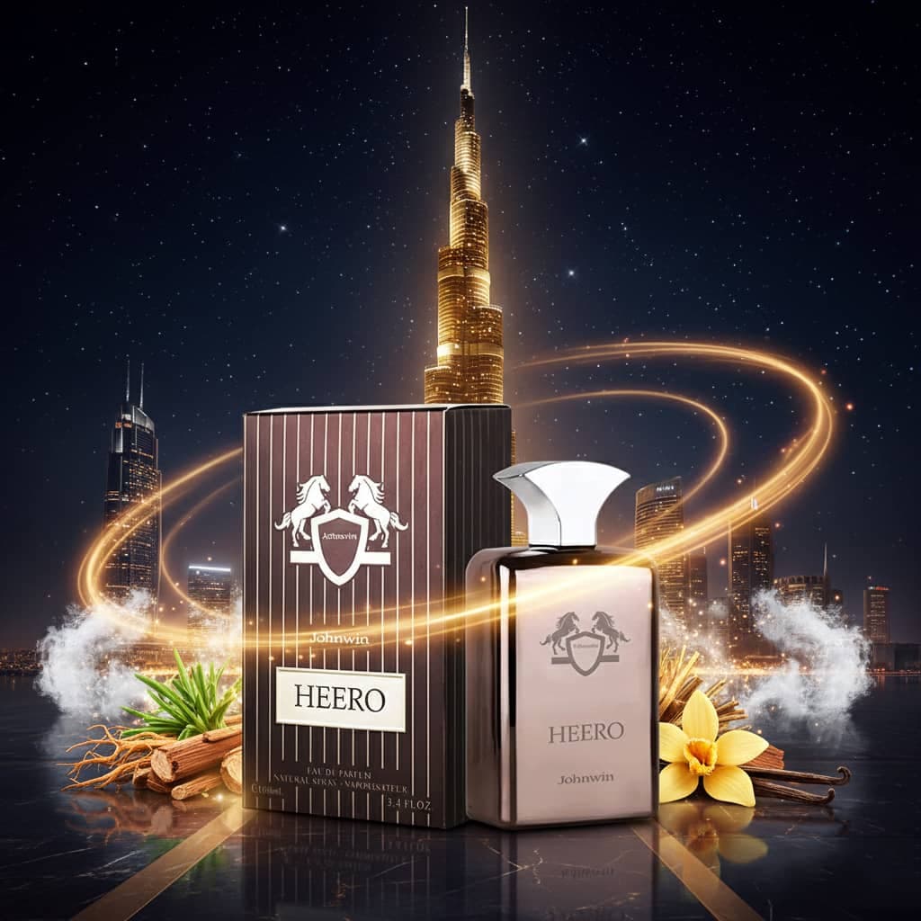 عطر ادکلن مردانه پرفیوم د مارلی هرود جانوین جکوینز مدل هیرو (Johnwin – Jackwins Heero) حجم 100 میل — تصویر ۴