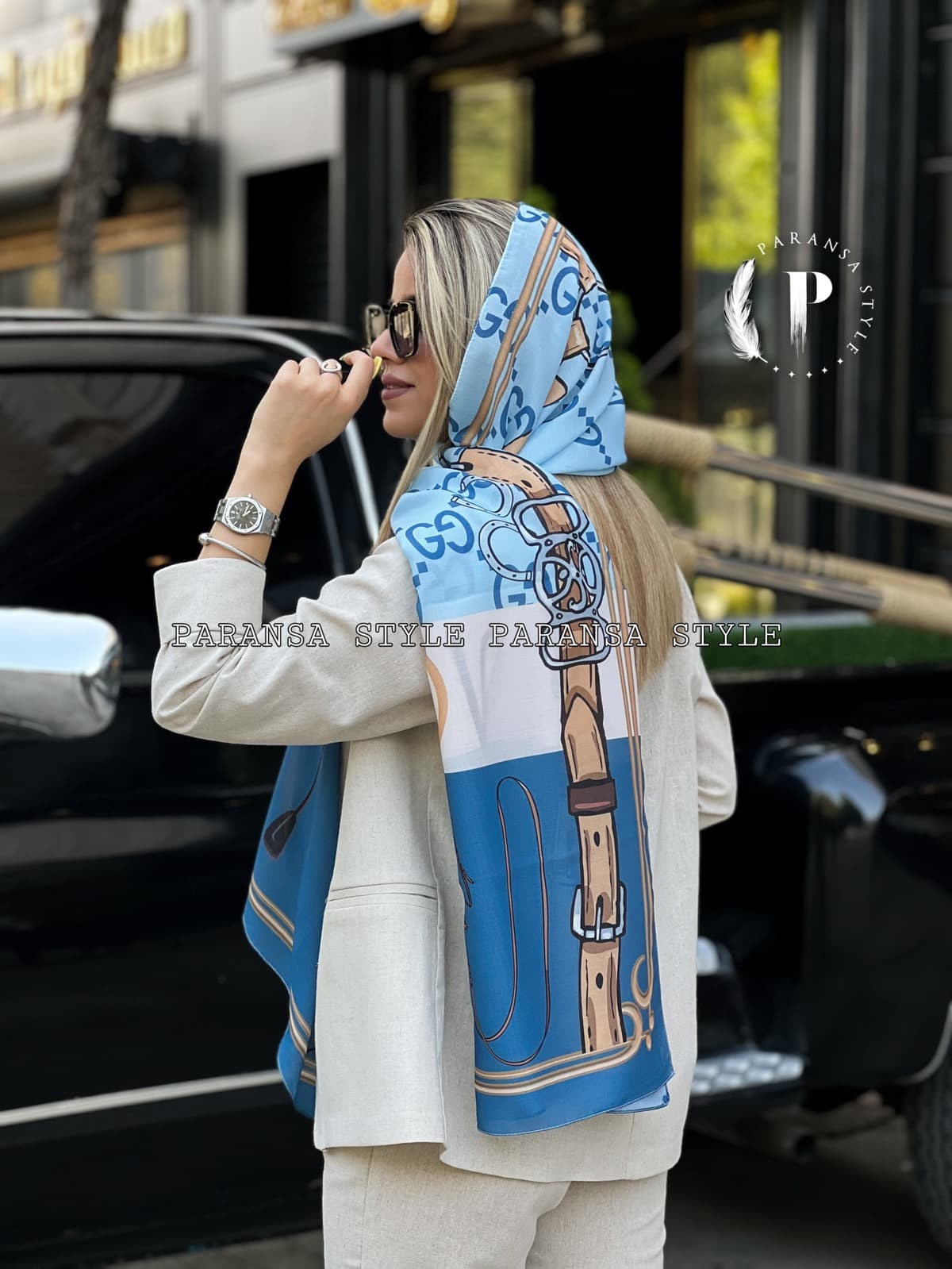 شال نخی شنل — تصویر ۵