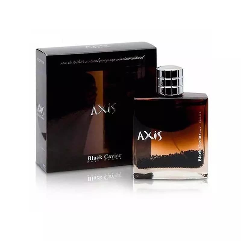 عطر و ادکلن مردانه اکسیز بلک خاویار ادوتویلت AXIS BLACK CAVIAR EDT FOR MEN