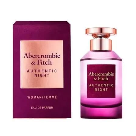 عطر و ادکلن زنانه ابرکرومبی اند فیچ اتنتیک نایت فم ادوپرفیوم ABERCROMBIE & FITCH AUTHENTIC NIGHT FEMME EDP FOR WOMEN — تصویر ۳
