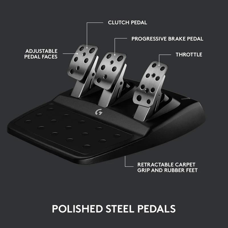 فرمان بازی لاجی مدل Logitech G923 مخصوص PS4 / PS5 — تصویر ۴