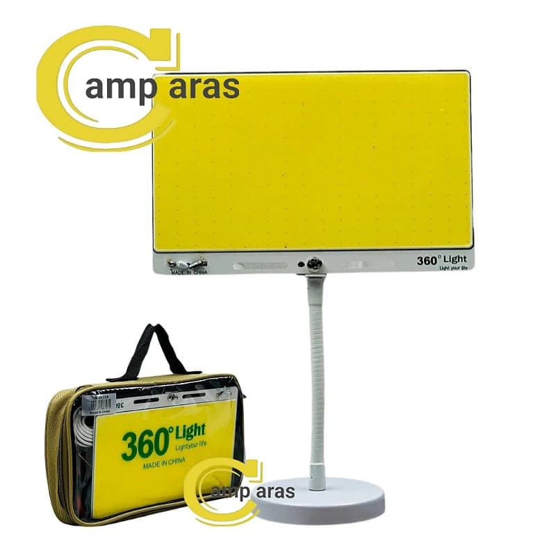 چراغ کمپینگ 360 لایت ریموت دار TM-05 COB استند آهنربایی — تصویر ۱۰