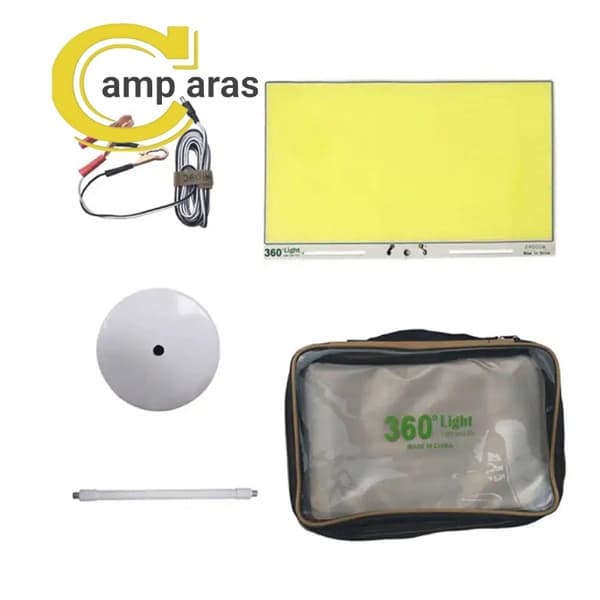 چراغ کمپینگ 360 لایت ریموت دار TM-05 COB استند آهنربایی — تصویر ۴