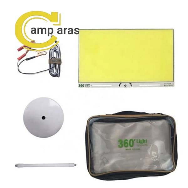 چراغ کمپینگ 360 لایت ریموت دار TM-05 COB استند آهنربایی — تصویر ۸