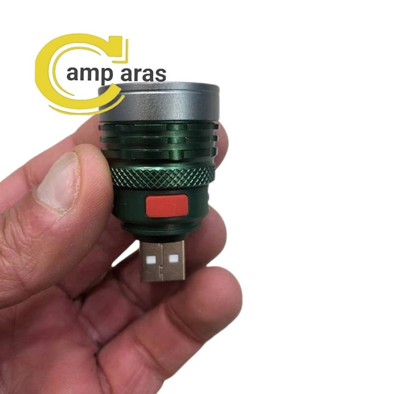 چراغ اضطراری یو اس بی شارژی مدل USB LED LAMP — تصویر ۶