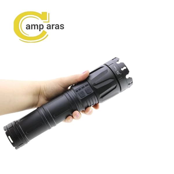 چراغ قوه پلیسی اسمال سان Small Sun ZY-T260 زوم دار — تصویر ۳