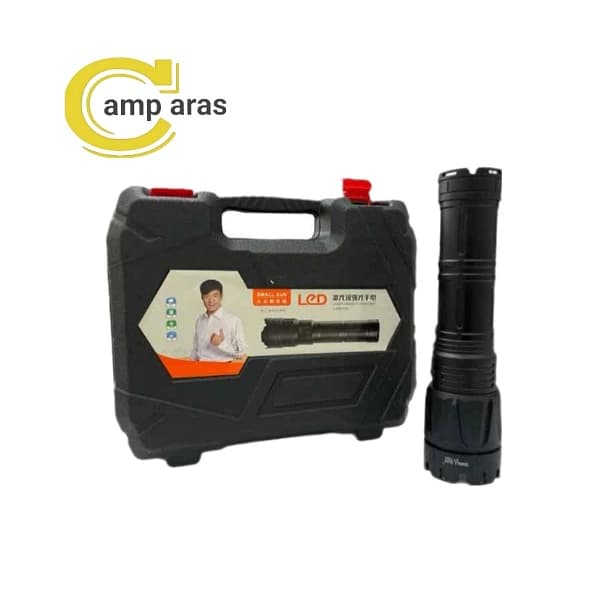 چراغ قوه پلیسی اسمال سان Small Sun ZY-T260 زوم دار — تصویر ۷