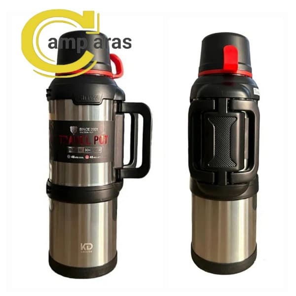 فلاسک وکیوم 4 لیتر دی کادی KD SUS 304 K-5797 دوجداره — تصویر ۵